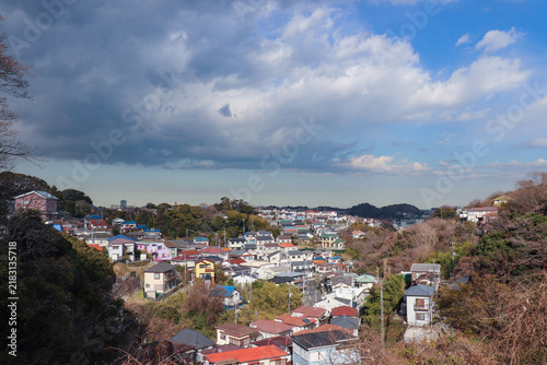 小矢部付近の街並み（神奈川県横須賀市）