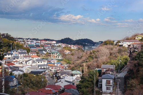 小矢部付近の街並み（神奈川県横須賀市）