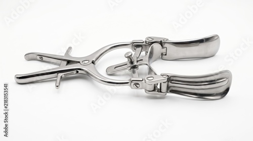Quadro su tela Metal surgical retractor tool for medical operations and hospital use