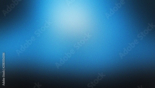 Abstract blue gradient background with soft vignette and subtle noise texture