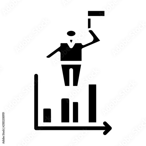 Compliance Check Vector Glyph Icon Design