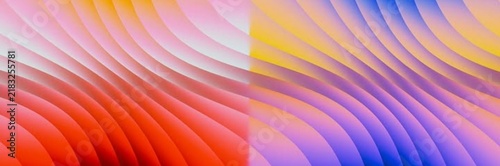 Wavy abstract background with multi-colored horizontal gradients wavy lines horizontal gradient