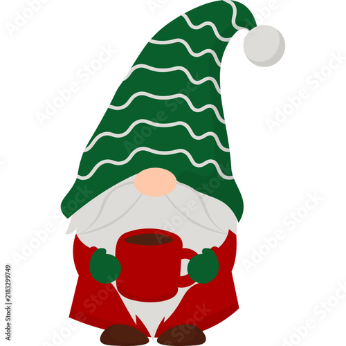 Christmas Gnome Ilustration