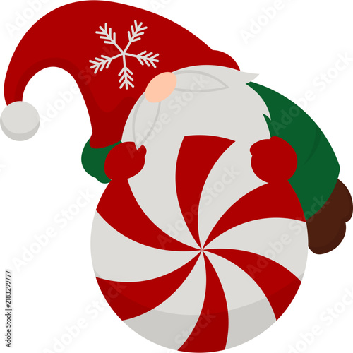 Christmas Gnome Ilustration