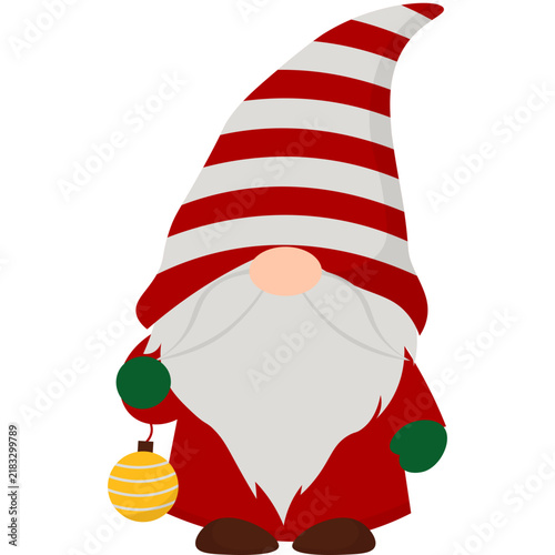 Christmas Gnome Ilustration