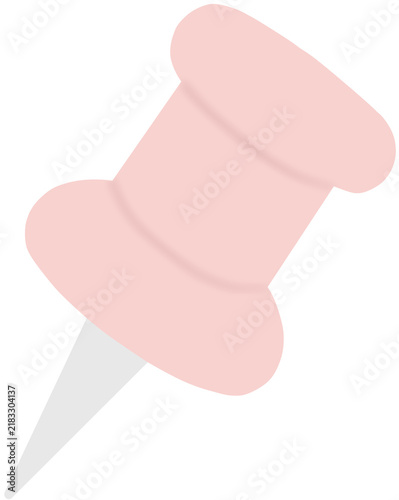 Pink Push Illustration 