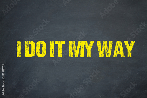 Fotografía I do it my way