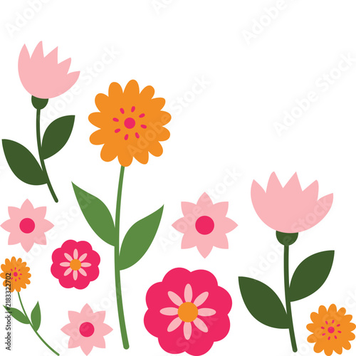 Flower Ornament Illustration