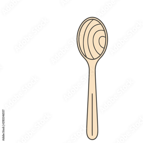 Wooden Spoon Illustration