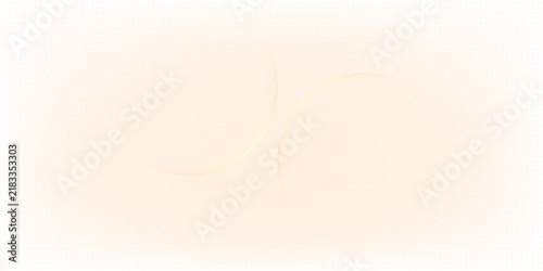 Golden Glowing Light Arcs on Soft Cream Abstract Background