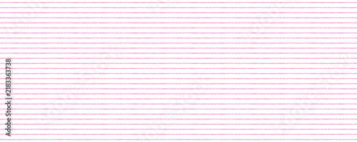 Bild auf Leinwand Pink horizontal thin lines seamless pattern vector isolated on transparent background