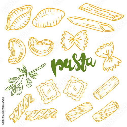 pasta seamless pattern background. Background paste. seamless patter paste