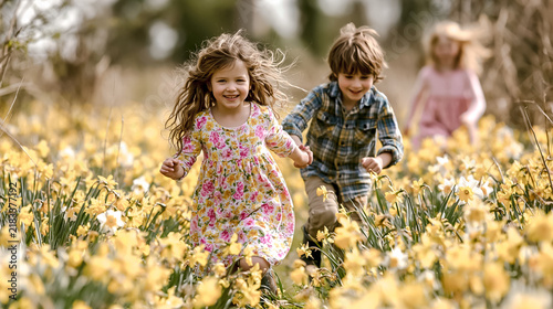 kids_running_through_spring_flowers