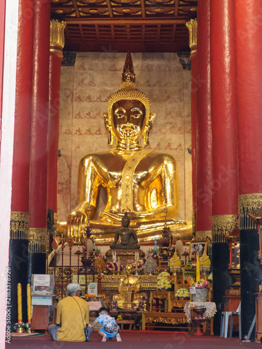 Nan temple, Nan province, Thailand