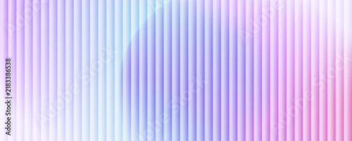 Ripple Glass Effect Texture. Abstract Background with smooth fluted lines and blurred color gradients for modern creative graphic design. Vector illustration.