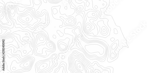 Foto Abstract minimal pattern discovery topo map creative discovery White wave grid stripe line map topography