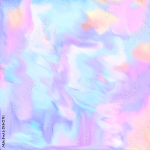 Abstract Pastel Swirl Blurred Background