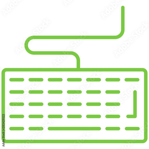 Keyboard Line Icon Style