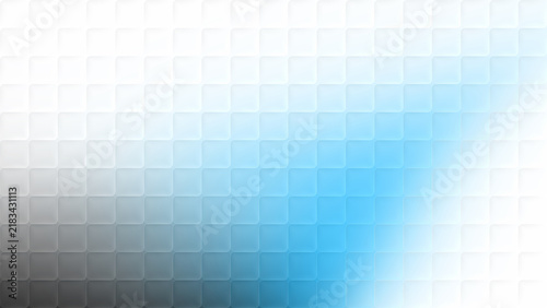 Obraz na płótnie Blue, white and gray cubic glass pattern gradient background