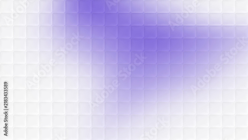 Bild auf Leinwand gradient white and purple cubic glass pattern background