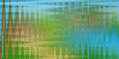 Принти на полотні Abstract wave patterns in teal and green blend for digital backdrop