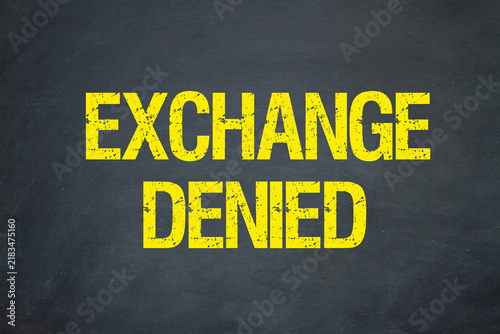 Photography Exchange denied