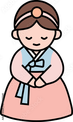 한복소녀