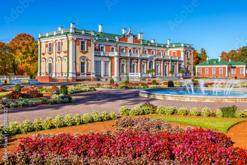 Kadriorg Palace garden. Tallinn, Estonia