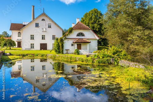 Scenic views of Palmse area. Lahemaa, Estonia