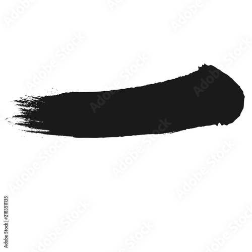 Paint splash brush stroke spot logo icon. Grunge paint splash background. Stock vector illustration on a transparent background.
