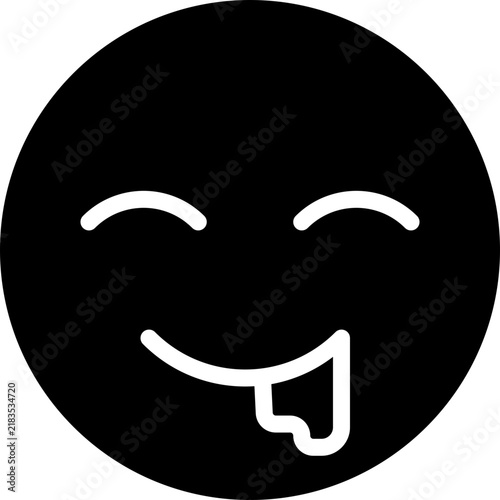 Drooling Face Emoji Icon, Hungry Face Emoji Icon, Yummy Face Emoji Symbol