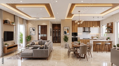 Modern 3BHK Independent House Interior Tour – Spacious and Contemporary Home Design