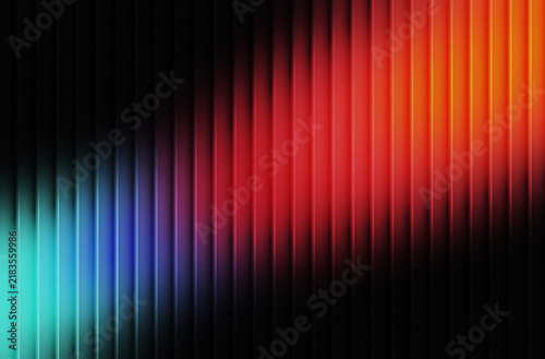 фотографія Colorful vertical gradient light streaks abstract background design effect
