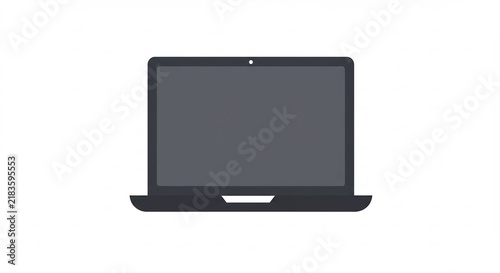 Minimalist Laptop Icon