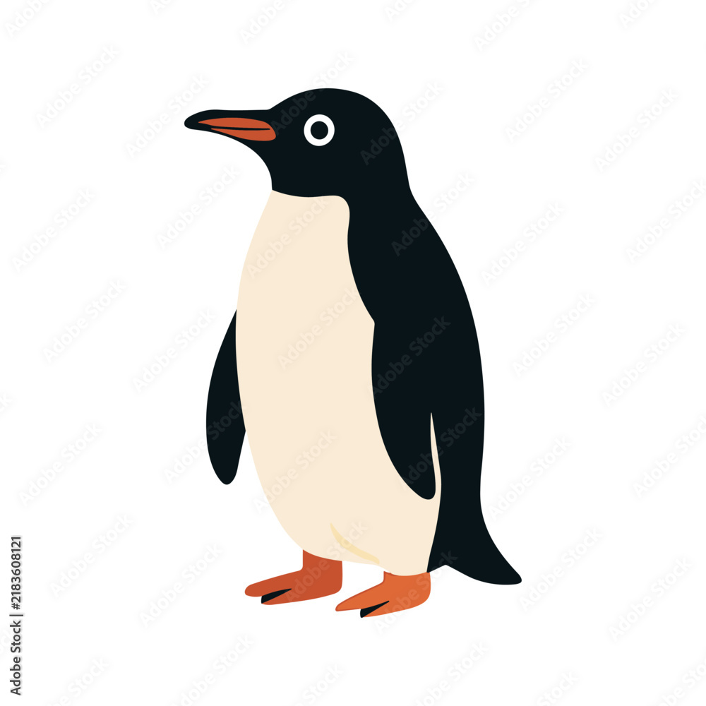 Fototapeta premium Cute Penguin Illustration