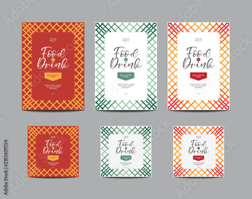 Food and drink Invitation Template