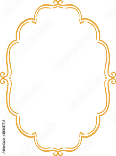 cute elegant vintage frame clipart