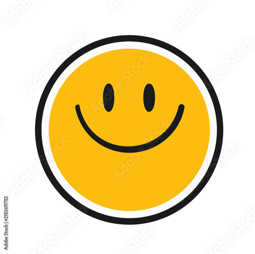 yellow smiley face llustration