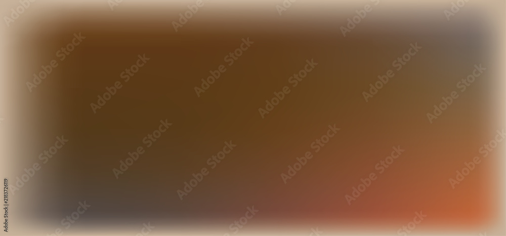 Obraz premium Warm earthy gradient background with terracotta brown and soft beige borders.v