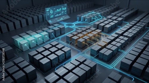 Intelligent Inventory Monitoring Warehouse Analytics Generative AI