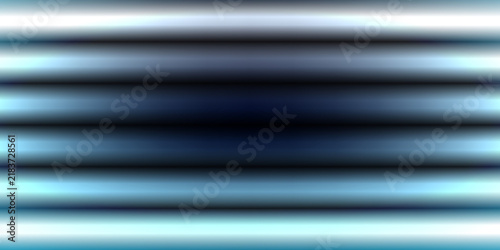 Close-up of horizontal metallic slats texture