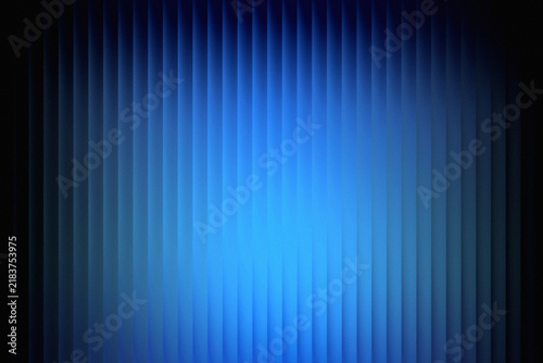 Abstract blue vertical lines background with dark vignette edges