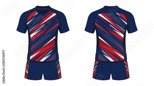 Sports Jersey and Shorts Mockup