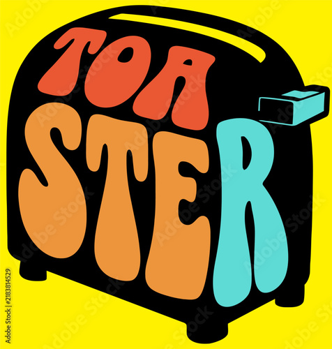 Bread Talk and Toast Hot Funny Illustration