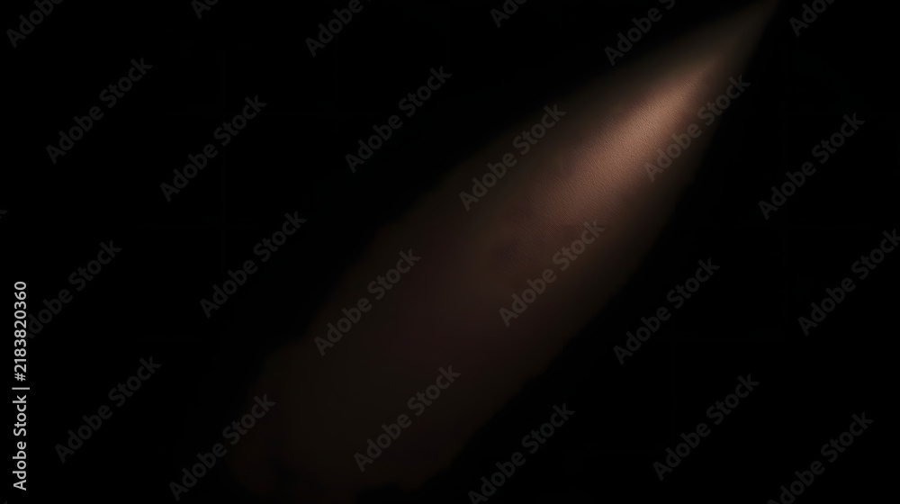 Obraz premium Missile Launch: A powerful missile, illuminated by a dramatic spotlight, ascends into the darkness, symbolizing power, progress, and technological advancement.