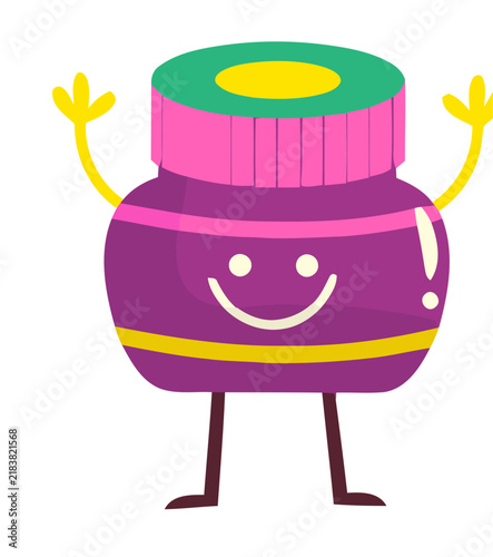 Creative School Kids Cartoon Pencil Illustration Artwork