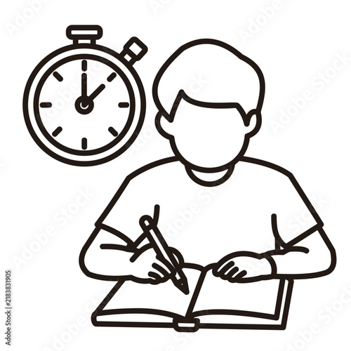 Study Session  Icon Element For Design  