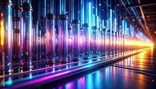 neon abstract colorful background