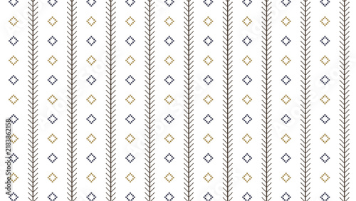 ノルディック風の幾何学ラインパターン背景