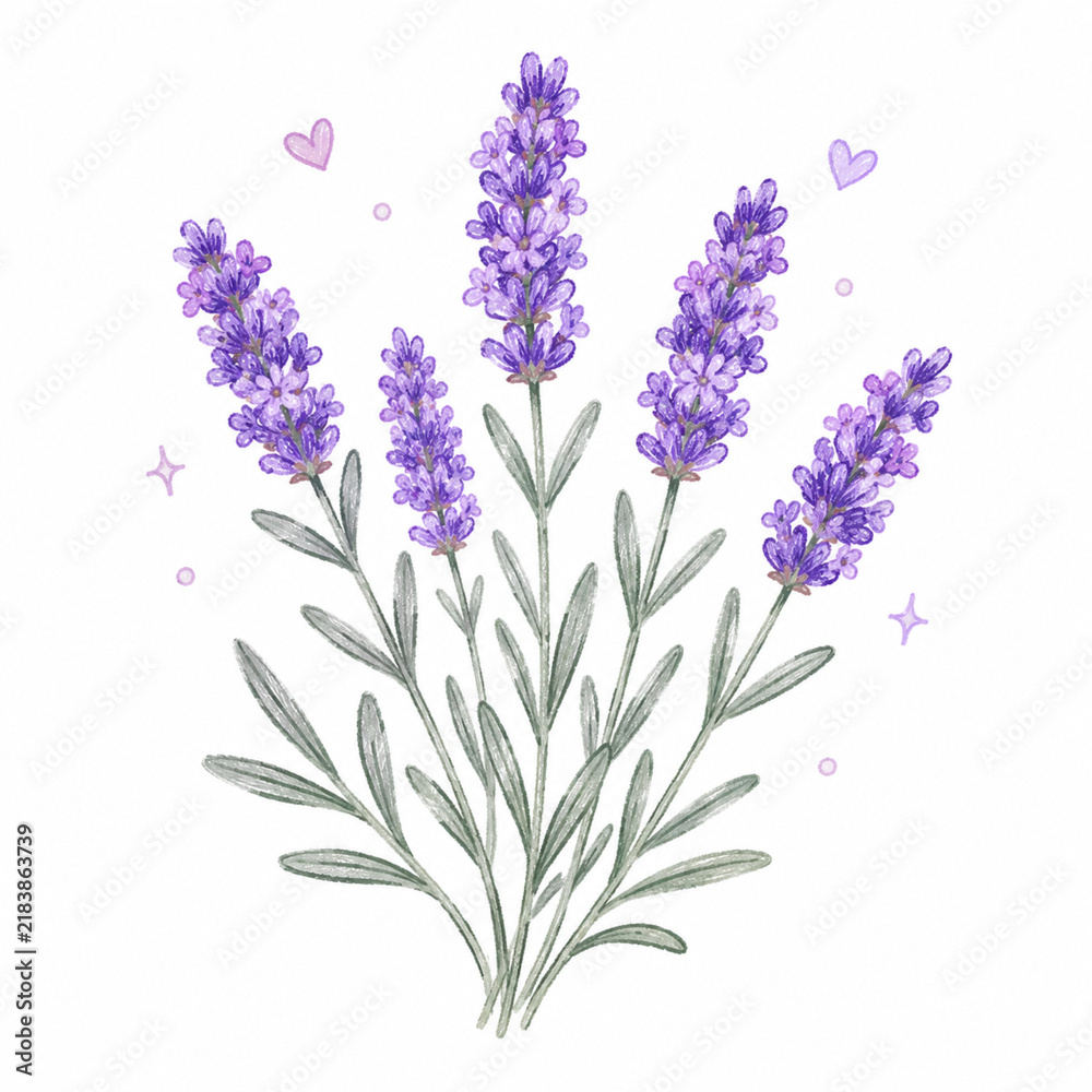 Fototapeta premium bunch of lavender
